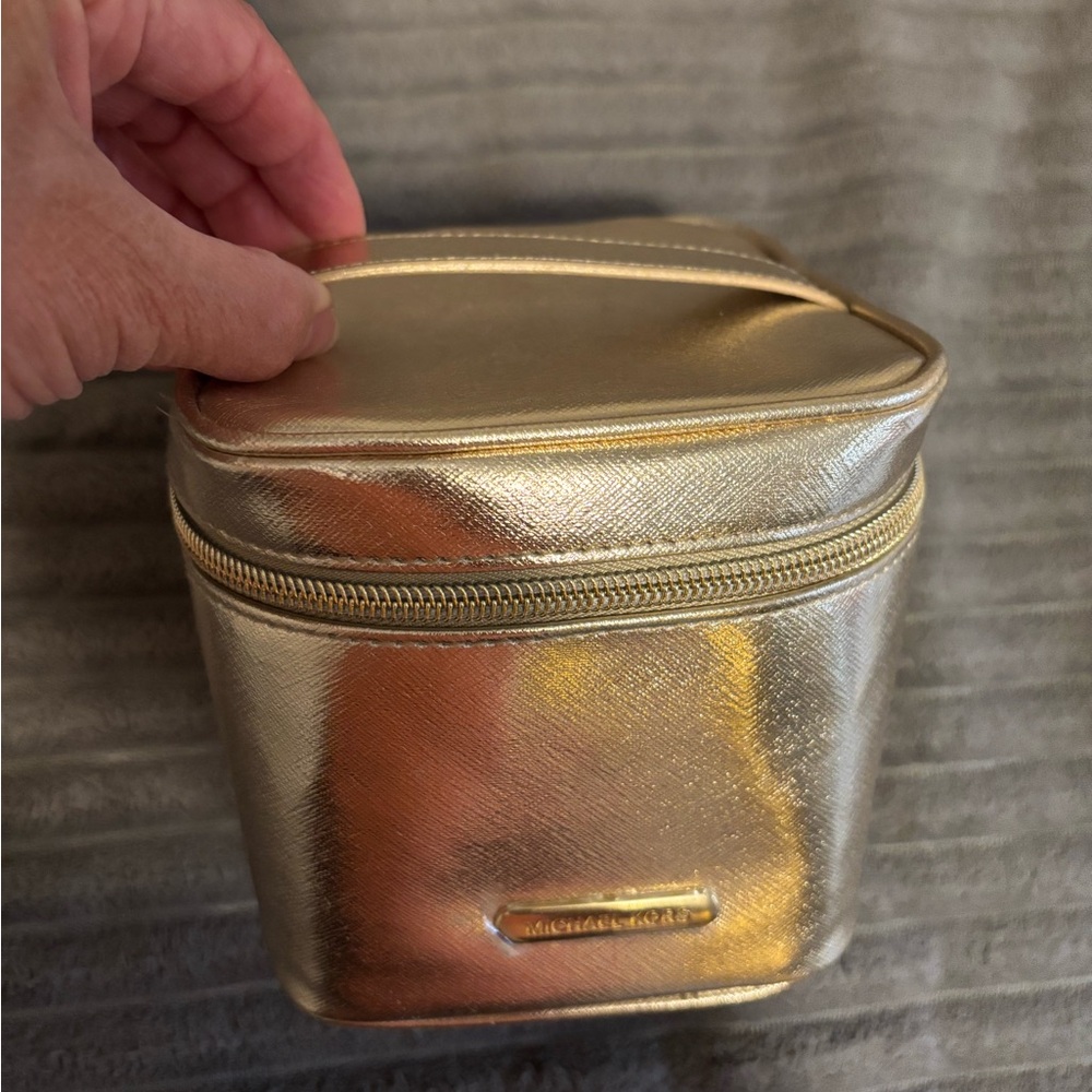 Michael Kors Metallic Gold Pouch